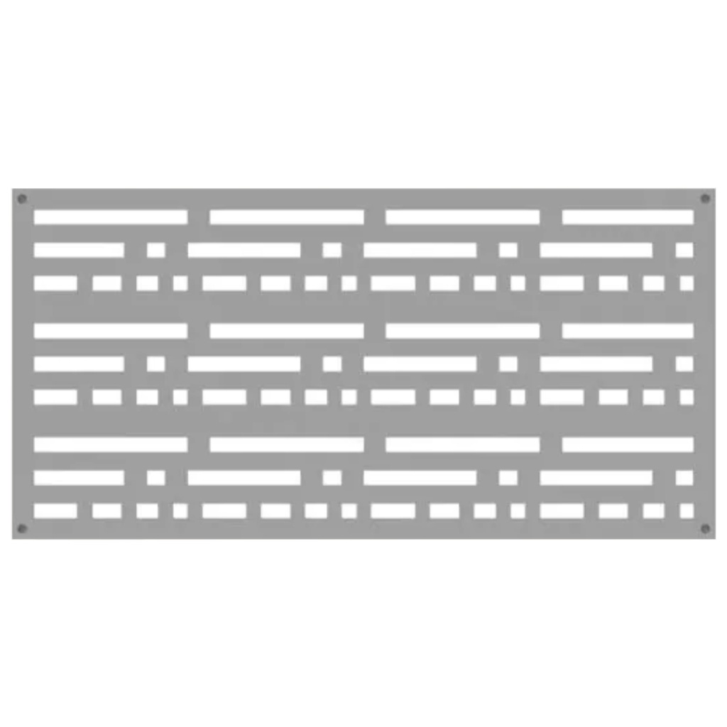 2 Ft. X 4 Ft. Morse Clay Polypropylene Decorative Screen Panel ...