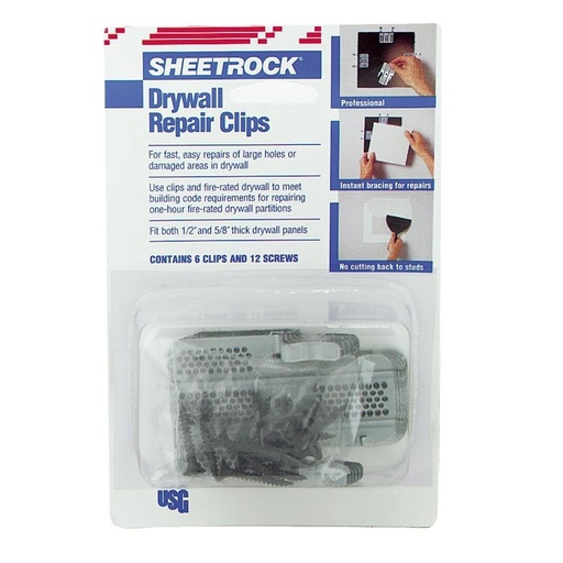 [1223494] DRYWALL REPAIR CLIPS 6PK