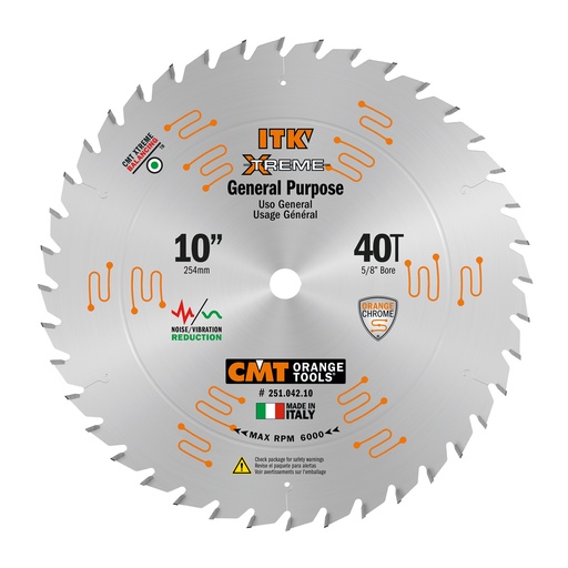 [25104210] CMT ITK GEN PURPOSE 10"X42X5/8"