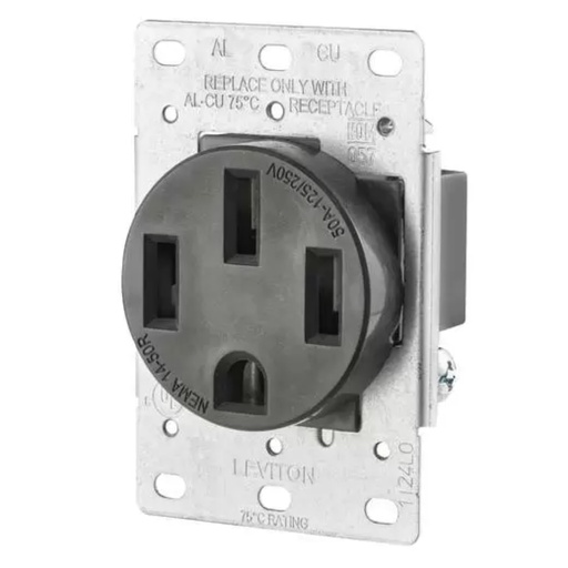 [3708567] FLUSH MOUNT OUTLET 50A