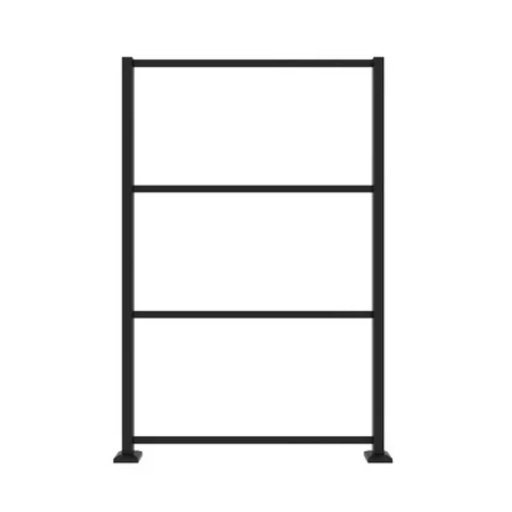 [73050431] Structure En Aluminium Noir Mat Pour Panneaux Décoratifs Barrette, 53,25 Po X 77,75 Po 73040779 - Rona
