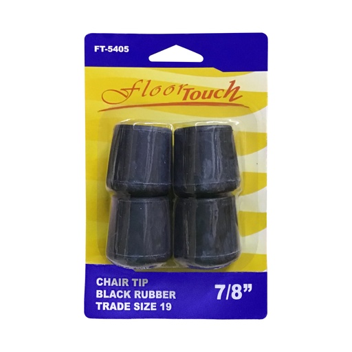 [FT5405] CHAIR TIPS 7/8" BLACK
