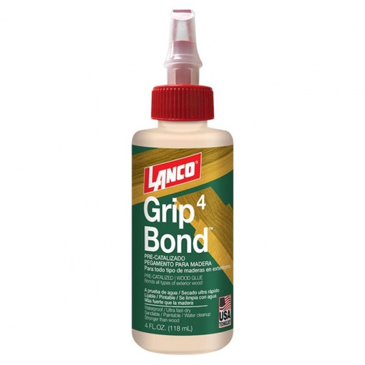 [WA8445] LANCO GRIP B-4 YELLOW GLUE QT
