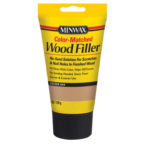 [1014416] Minwax Color-Matched Golden Oak Wood Filler 6 Oz