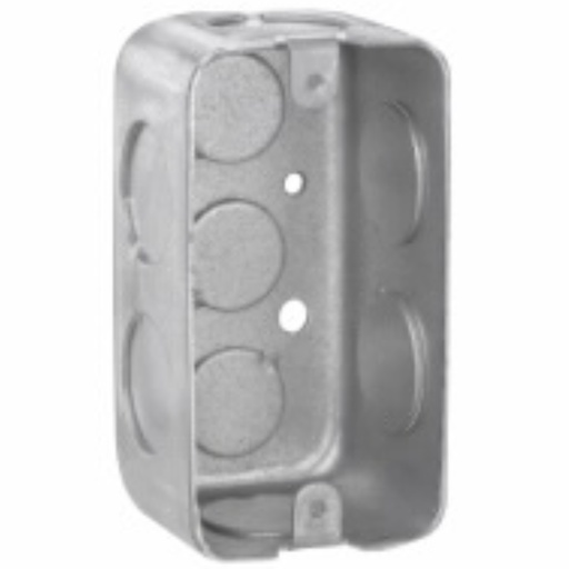 [450002073] CAJA 2X4 W.P. KO-1/2 GRIS