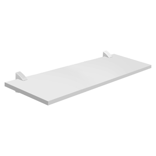 [08850080] SHELF CONCEPT WH. W/BRACK.10X40"