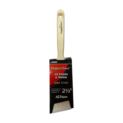 [1254531] Linzer Polyester Brass Ferrule Chiseled Trim Sash Paint Brush 5/8 Thick X 2-1/2 in.