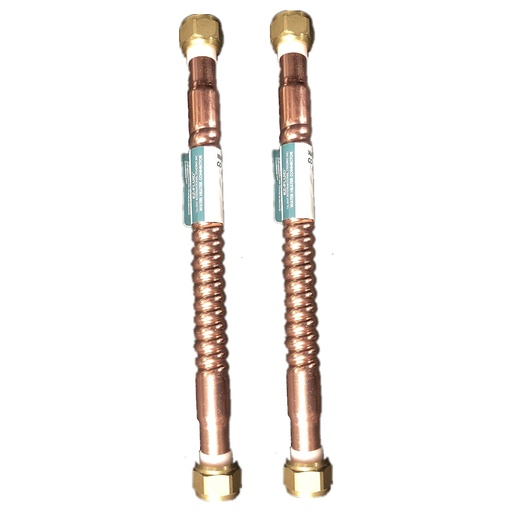 [440017100] Jones Stephens J35712 3/4 FIP X 3/4 SWT X 12 WHTR CONN Copper Water Heater Accessories and Parts Tank Water Heater Accessories Connectors