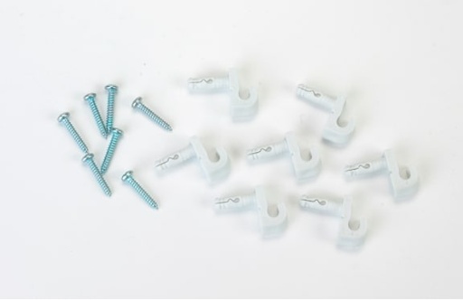 [71927] C/MAID WALL CLIPS WITH SCEWS