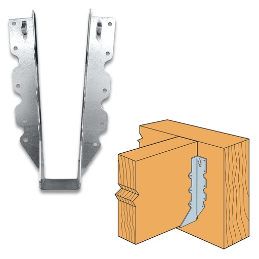 [ANCLAJE044] Simpson Strong-Tie Galvanized 2X10 Face Mount Joist Hanger U210