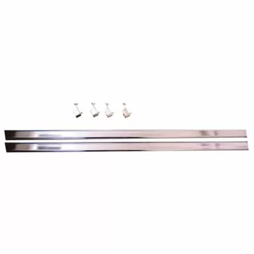 [RR1024CH] EASY TRACK WARDROBE RODS 24" CHR