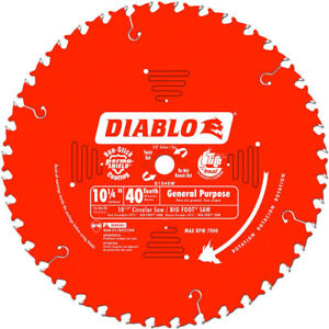 [2131472] Diablo 10 in. D X 5/8 in. TiCo Hi-Density Carbide Circular Saw Blade 40 Teeth 1 Pk