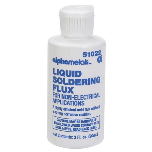 [24995] FLUX LIQUID 3OZ ACID