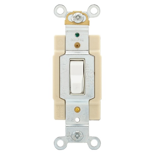 [450008140] SWITCH 4W 20A 120/277V WH CS420W