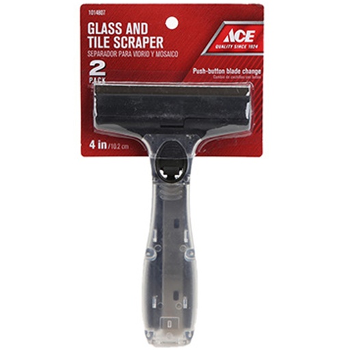 [1014807] SCRPR W/BLADE GLASS 4"W