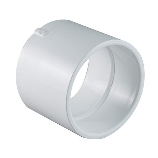 [440002225] Charlotte Pipe Schedule 40 4 in. Hub X 4 in. D Hub PVC Coupling 1 Pk