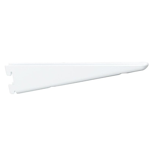 [5210067] Knape & Vogt White Steel Bracket 16 Ga. 12-1/2 in. L 225 Lb.