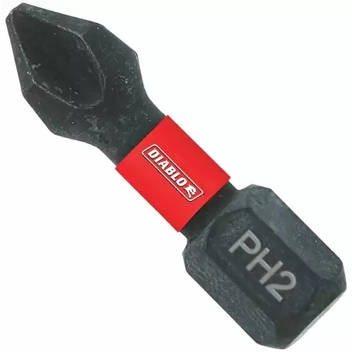 [DPH21P100] Diablo Tools 1 Inch #2 Phillips Drive Bits 100 Pack - DPH21P100