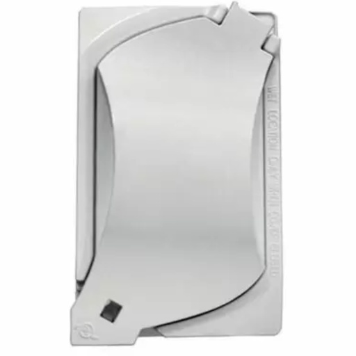 [3426152] Sigma Engineered Solutions Rectangle Die-Cast Metal 1 Gang 4.57 in. H X 2.81 in. W Universal Cover