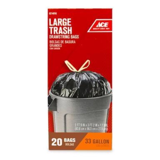 [6214910] ACE 33GAL DRWST BAG 20CT