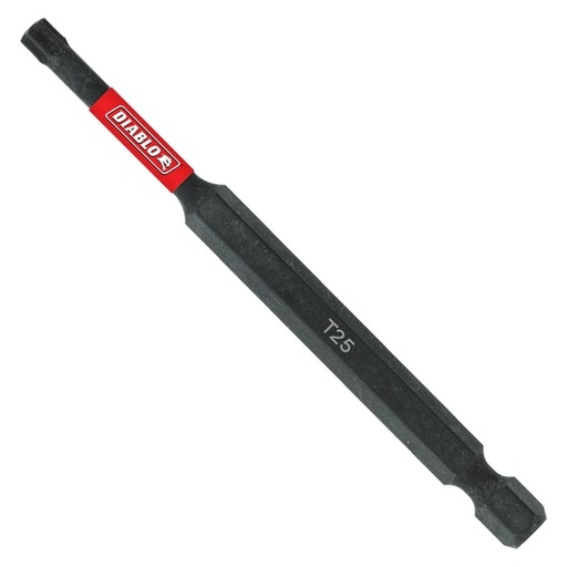 [DT2535P1] Diablo Torx #25 X 3-1/2 in. L Driver Bit Black Oxide 1 Pc