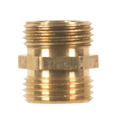 [47042] Company Brass 3/4 in. D X 3/4 in. D Hose Adapter