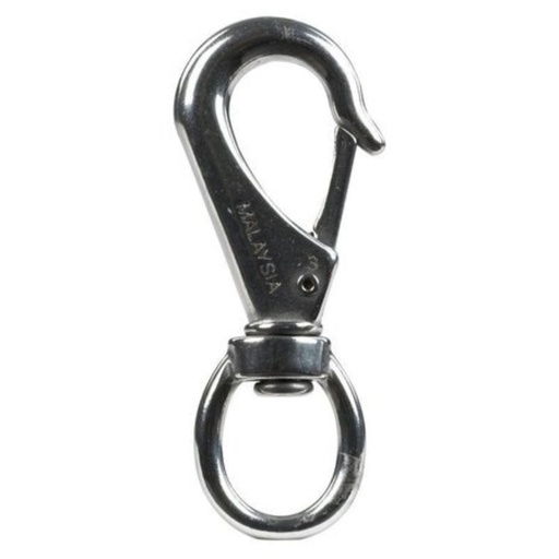 [58776] Campbell Chain 3/4 in. Dia. X 4-1/2 in. L Polished Steel Quick Snap 200 Lb.