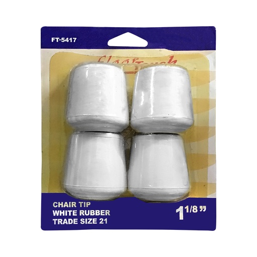 [FT5417] FURNITURE TIPS  FT-5417 WHT
