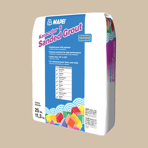[21510] MAPEI Bone Sanded Powder Grout