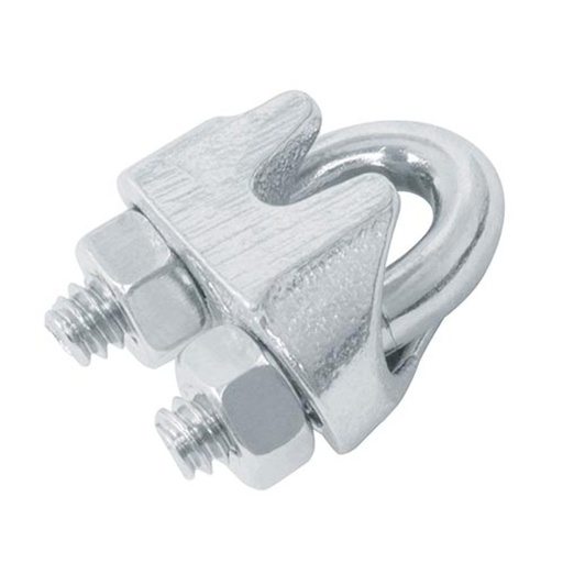 [382007049] T7670429 Rope Clip Wire Galvanized 0.19 in