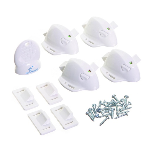 [5989231] ADHESIVE MAG LOCK 4PK WT