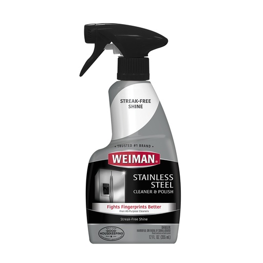 [1397314] Weiman Stainless Cleaner Spray, 12Oz