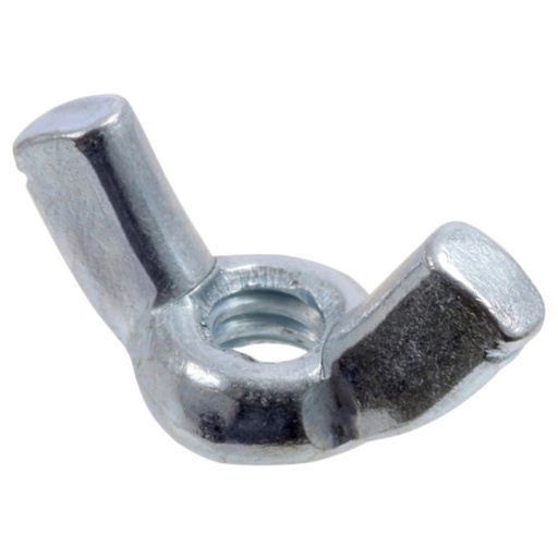 [400004926] Hillman 10/24 in. Zinc-Plated Steel SAE Wing Nut 100 Pk