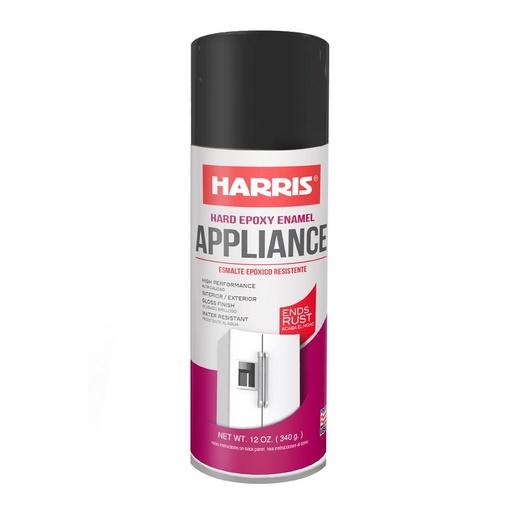 [420011500] HARRIS APPLIANCE BLK SPRAY 11 OZ