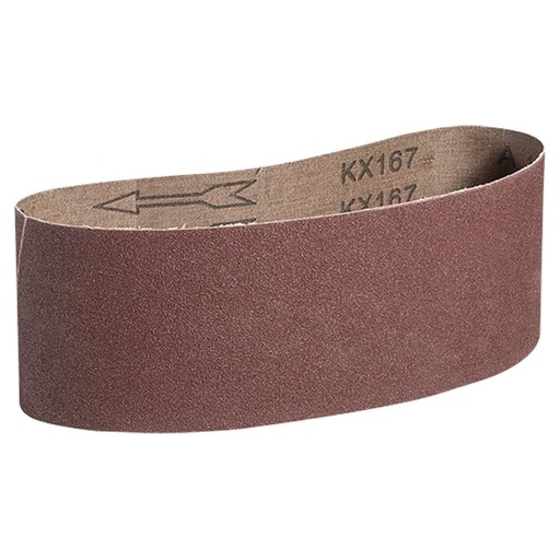 [475011840] Mercer Industries 106120-3" X 21" Aluminum Oxide Sanding Belts, 120 Grit (10 Pack)