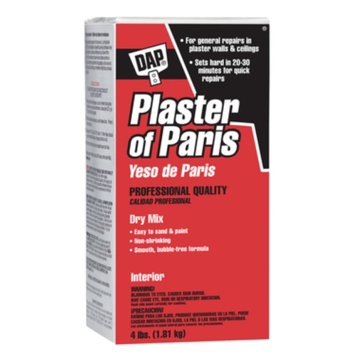 [12810] PLASTER OF PARIS WHT 4LB