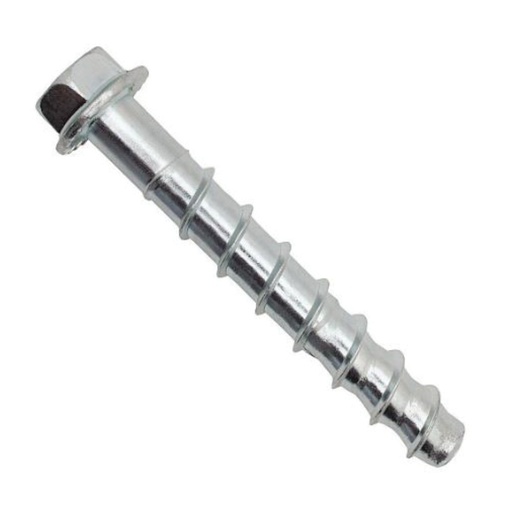 [372224] HILLMAN Screw-Bolt+ 1/2 in. D X 3 in. L Steel Hex Head Concrete Screw Anchor 10 Pk