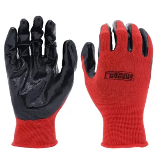 [430002785] GLOVES NITRILE COATED LARGE 10PK