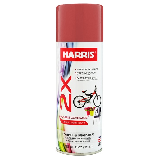 [420011446] HARRIS 2X RED OXIDE PRIMER 11 OZ