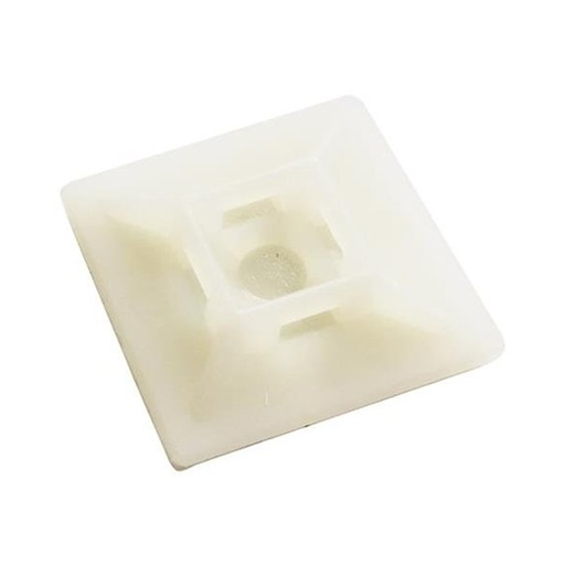 [3004713] CABLE TIE MOUNT WHT 5PK
