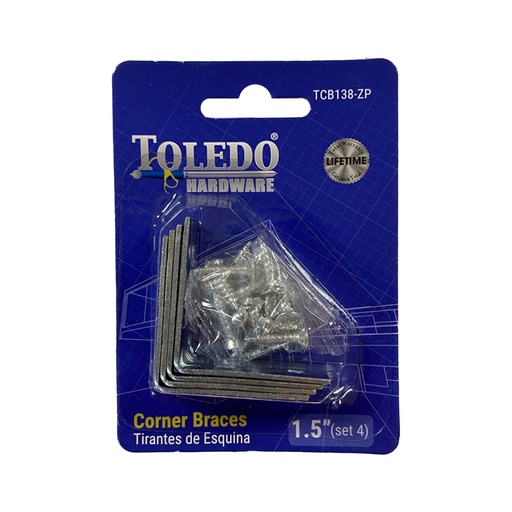 [38000966] CORNER BRACES 1 1/2"