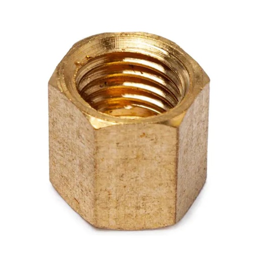 [41222] COMPRESSION NUT 1/4"BRS