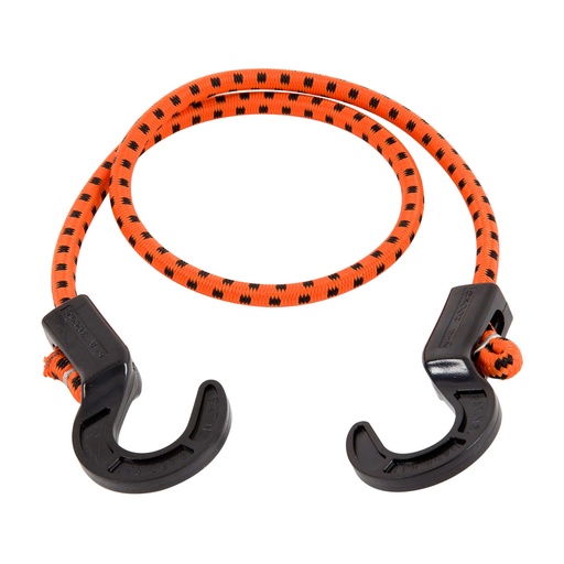 [8865610] Keeper ZipCord Orange Adjustable Bungee Cord 30 in. L X 0.315 in. 1 Pack