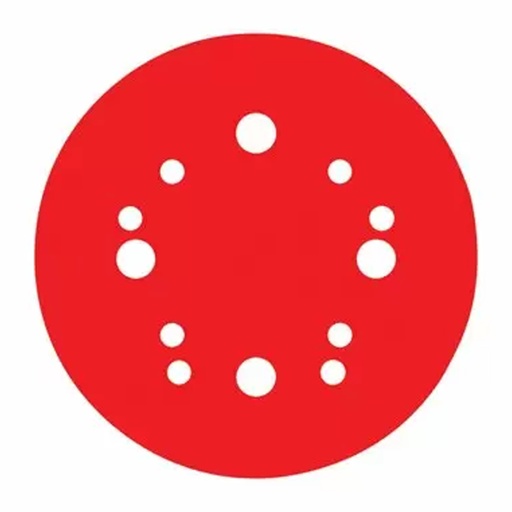 [DCD050320H15G] Diablo 5 in. Ceramic Blend Hook and Lock Sanding Disc 320 Grit Super Fine 15 Pk