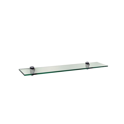 [08617002] GLASS SHELF CHROME BRACKET.4X24"