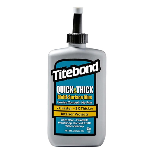 [1065754] Titebond Quick & Thick High Strength White Glue 8 Oz