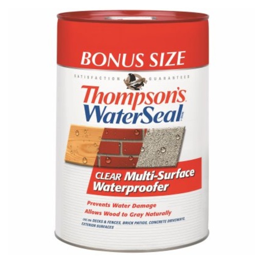 [1269869] Thompson's WaterSeal Clear Water-Based Multi-Surface Waterproofer 6 Gal