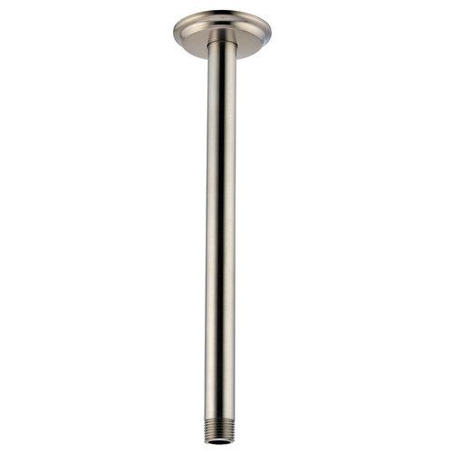 [015-12CK] Pfister 015-12C 12" Ceiling Mounted Shower Arm with Flange Brushed Nickel Bath and Shower Accessories Shower Components Shower Arms