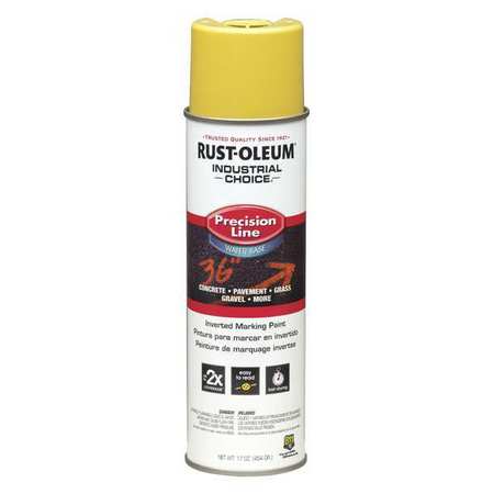 Rust-Oleum Industrial Choice High Visibility Yellow Inverted Marking ...