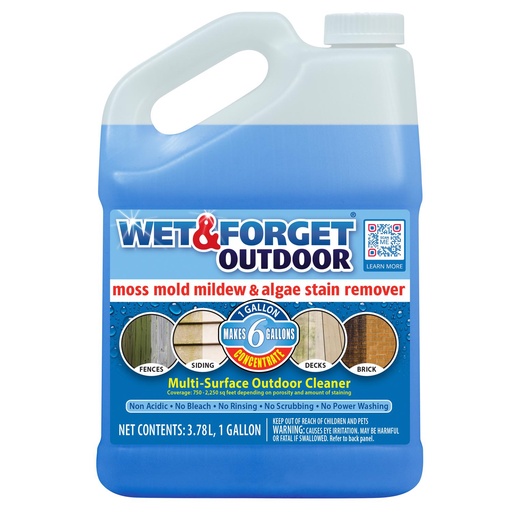 [1032060] Wet & Forget Outdoor Cleaner Concentrate 1 Gal